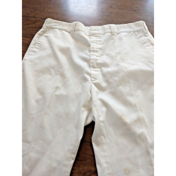 Pre Owned Magic Stretch Hagar men Jeans White Size 36x31 - Picture 2 of 6